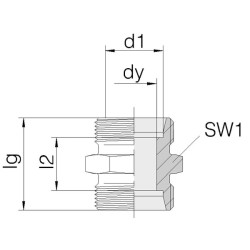 Tiesus adapteris (be M/R) 42L GS42L