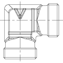 Alkūninė jungtis 8S WS8S