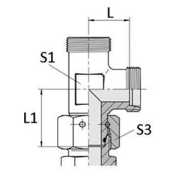 Pasukamas trišakis 8L ELSD8LKR