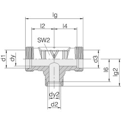 T formos jungtis 15-15-8L TS15158L