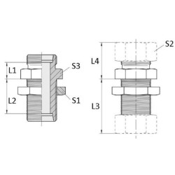 Tarpinė mova 42L GSV42L