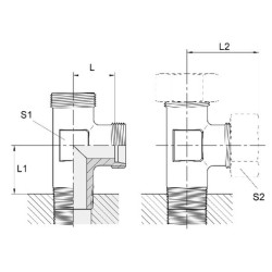 L formos jungtis 18L R1/2 LEV18LRK12