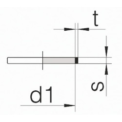 „Vossform“ sandarinimo žiedas 30S DVF30S
