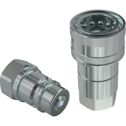 Mova su 3/8" NPT rutuliniu sriegiu, NS38NPTF tipo