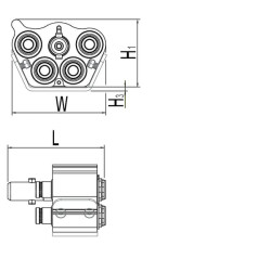 „Multi-X Q 12,5/19“ vidinis sriegis MC109325200