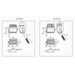 G DN10-6x1/2" BSP daugiamovis 2P608G612GFC