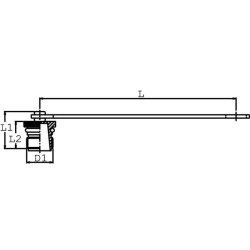Dulkių kamštis raudonas SKS9M120