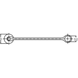 Dulkių dangtelis 3/8" greito atleidimo SKS9F100