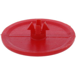 Spalvotas spaustukas raudonas IDR