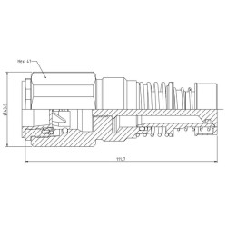 Jungiamųjų jungčių komplektas 3/4" MC107651901