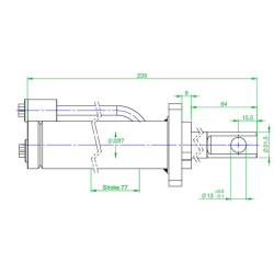 CW10 greito atleidimo cilindras CWP10CD40