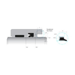 Valytuvo strypas ASM 22x35x5/8mm ASM223558