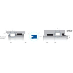 Strypo sandariklis PU 20x30x10mm U2030A