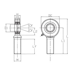 Šarnyro galas GAR45DO2RS