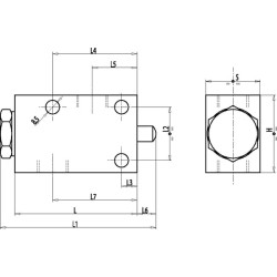 Ribinis vožtuvas VF-NC, G3/8" C056V0827