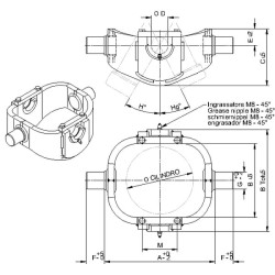 Trunnion lopšys K110 TC9K110