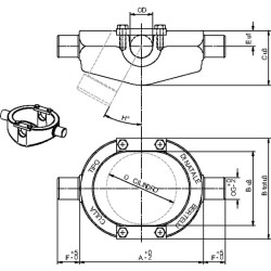Trunnion lopšys K130 TC9K130