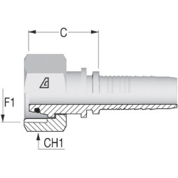 Įdėklas DN32-M45x2.0-35L PGLO3245