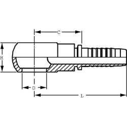 Banžo įdėklas DN10-Ø1/4 BSP PQB104