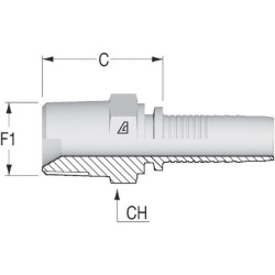 Įdėklas DN40-1"1/2 BSPT PNT4024