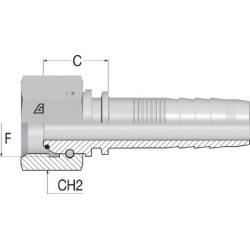 Įdėklas F NS-DN25-1"BSP DKRNS2516