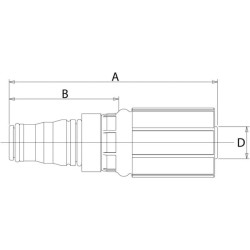 Įdėklas „Quick-Lok DN16 10G10MQLH“