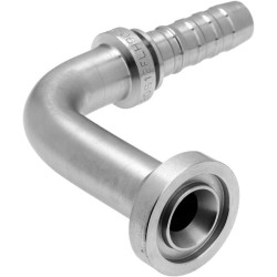 Įdėklas DN32-47.6 flanšas 90° 20GS16FLH90100