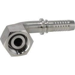 Įdėklas DN06-M18x1.5-10S-90° nerūdijantis plienas PGSO61890SS