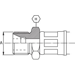 Presuojamas įdėklas 3/8" LNH136