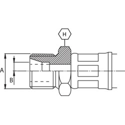 Presuojamas įdėklas M16 LR1016