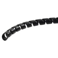 Spiralinė plastikinė juoda 9-13 KBV10Z