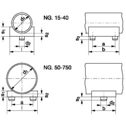 Vamzdžio spaustukas 2" KUPL50603