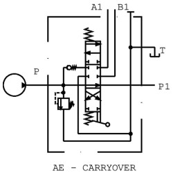 Valdymo vožtuvas SD5/1-D-38L-AE SD51008AE