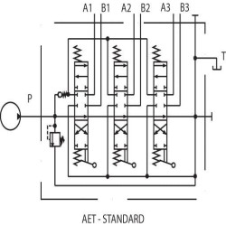 Valdymo vožtuvas SD5/3-P-3x28L-AET SD53003