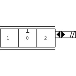 Magnetas PVEO įjungimas/išjungimas 12V DIN 1x4 PVG3211166836