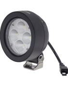LED darbo žibintai apvalūs