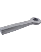 Priekabų sukabinimo kilpos virinamos