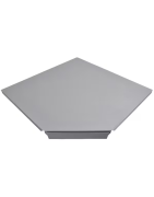 Lentynos vidinis kampas 90°