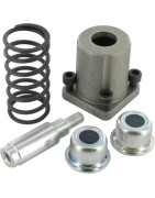 Stūmoklių padėties nustatymo mechanizmai
