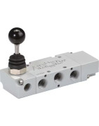 Vožtuvai su kampine svirtim