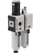 Reguliatoriai su filtrais ir tepimu kompresoriamas