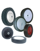 Robotų vejapjovių ratukai