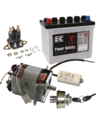 Sodo technikos elektros sistemos dalys